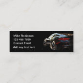 Cool Automotive Détail Budget Cartes d'Affaires (Dos)