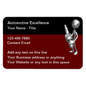 Cool Automotive Grands Magnets d'entreprise (Horizontal)