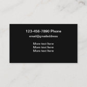 Cool Automotive Painting Service Visitekaartje (Achterkant)