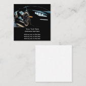 Cool Automotive thème Carte de visite Modèle (Devant / Derrière)