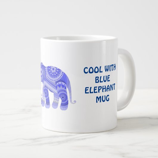 COOL AVEC MUG BLEU ELEPHANT (Devant droit)