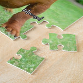 Cool avec Sunglass Dachshund chien 110 puzzle (Côté)