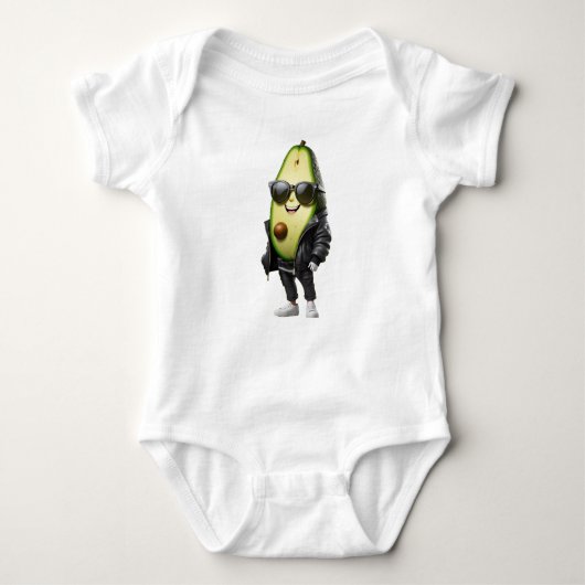 Cool Avocado | Body en jersey (Devant)