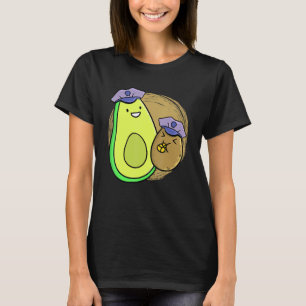 Cool Avocado Detective Team Cute Spy Idea unisex T-shirt