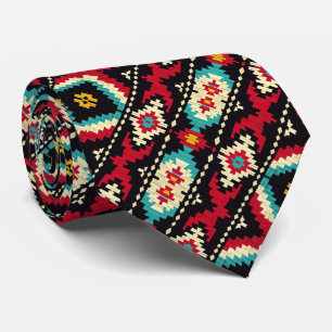 Cool Aztec patroon betegeld Stropdas