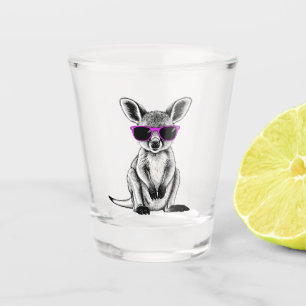 Cool Baby Kangaroo Joey Shot Glas