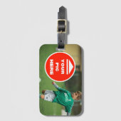 Cool! Bagagelabel - gepersonaliseerd (Voorkant (verticaal))
