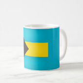 Cool Bahamas Flag Koffiemok (Voorkant rechts)