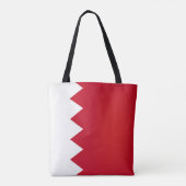 Cool Bahrain Flag Mode Draagtas (Achterkant)