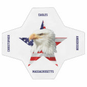 Cool Bald Eagle, de Amerikaanse vlag, Star Voetbal (Enkel)