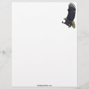 Cool Bald Eagle Wildlife Collectie Briefhoofd Sjabloon