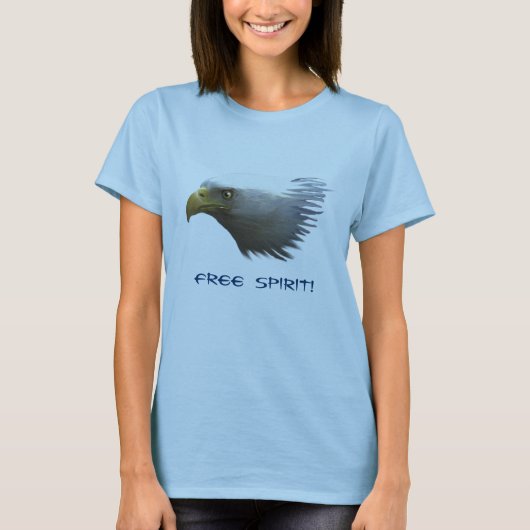Cool Bald Eagle Wildlife Collectie T-shirt (Voorkant)