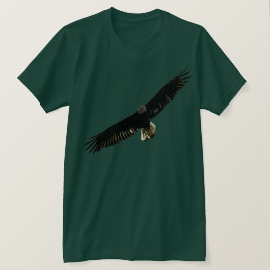 Cool Bald Eagle Wildlife Collectie T-shirt (Design voorkant)