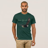 Cool Bald Eagle Wildlife Collectie T-shirt (Voorkant volledig)