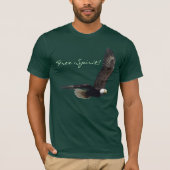 Cool Bald Eagle Wildlife Collectie T-shirt (Voorkant)