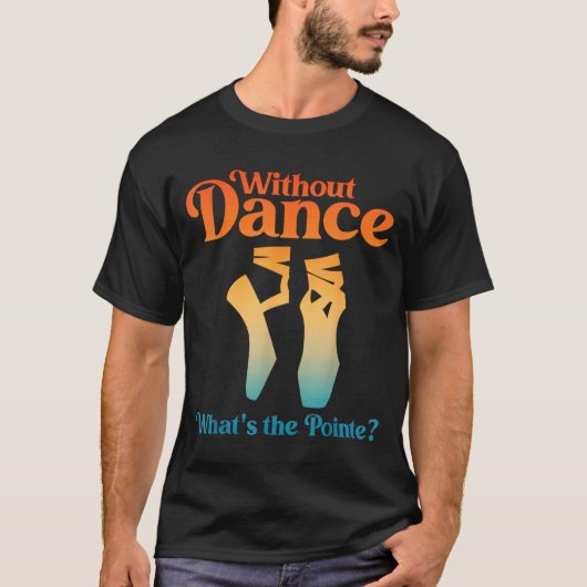 Cool Ballet Art For Women Girls Ballet Dancer Reci T-shirt (Voorkant)