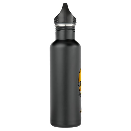 Cool Banana with Suit - Dab Funny Dansling Fruit Waterfles (Links)