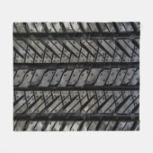 Cool bandrubber automobieldecor fleece deken (Voorkant (Horizontaal))