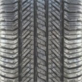 Cool bandrubber automobieldecor sticker (Voorkant)