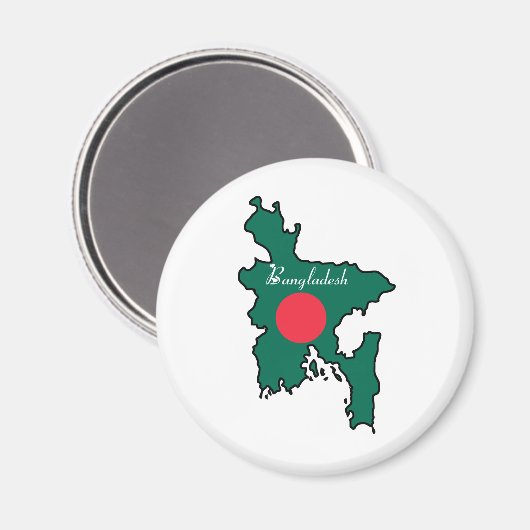 Cool Bangladesh Magneet (Voorkant / Achterkant)