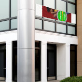 COOL! Banner - 2,5' x 12' - Buiten w/Metaal oogjes (Buitenkant Gebouw)