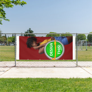 COOL! Bannière - 1,2mx3m - Extérieur avec œillets