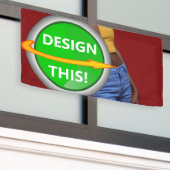 COOL ! Bannière - 1.6'x3' - Extérieur - Personnali (Bâtiment extérieur)