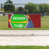 COOL ! Bannière - 2,5' x 6' - Extérieur - Personna (En situation)