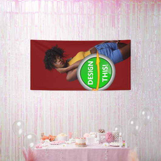 COOL! Bannière - 4'x8' - Intérieur - Sur mesure (Fête)