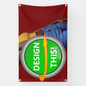 COOL! Bannière - 75x120 cm - Extérieur avec œillet (Verticale)