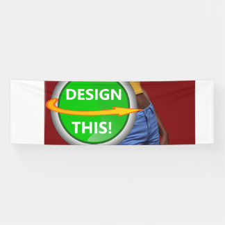 COOL! Bannière - 76 cm x 2,4 m - Extérieur - Perso