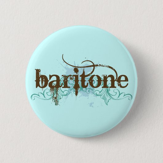 Cool Baritone Music Button (Voorkant)