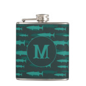 Cool Barracuda met Monogram Heupfles (Voorkant)