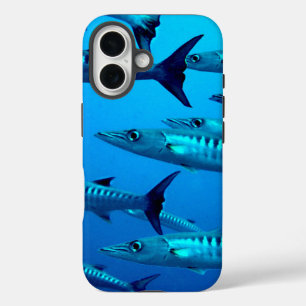 Cool Barracudas Onderwater iPhone 16 Hoesje