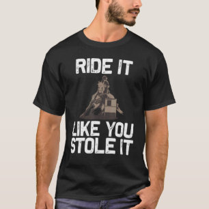 Cool Barrel Racing Voor Mannen Vrouwen Racer Cowgi T-shirt