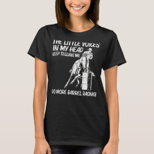 Cool Barrel Racing Voor Vrouwen Mannen Rodeo Paard T-shirt