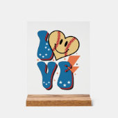 Cool Baseball amateur de sport mot art (Recto)