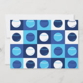 COOL BASEBALL Bar Bat mitzvah Invitation (Dos)