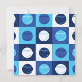 COOL BASEBALL Bar Bat mitzvah Invitation (Dos)