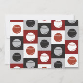COOL BASEBALL Bar Mitzvah Invitation (Dos)