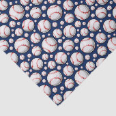 Cool Baseball sport betegeld patroon Tissuepapier (Detail)