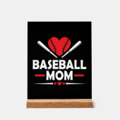 Cool Baseball sport maman mot art (Recto)