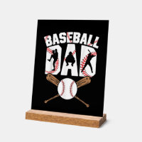 Cool Baseball Sports Papa mot art