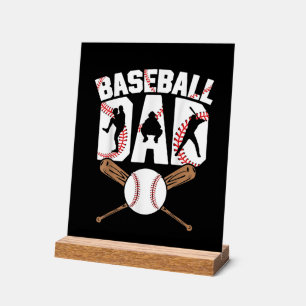 Cool Baseball Sports Papa mot art