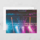 Cool Basketbal Kunstwerk Briefkaart (Voorkant / Achterkant)