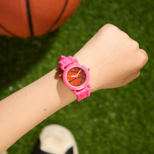 Cool Basketbal sporten voeg naam meisjes Horloge