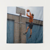 Cool Basketbal Wandkleed (Voorkant)
