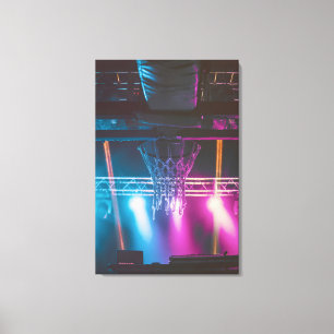 Cool Basketball Artwork Canvas Afdruk