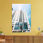 Cool Basketball Hoop Canvas Afdruk (Insitu (Woonkamer))