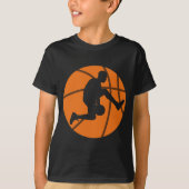 cool Basketball sportifs amateurs garçons T-shirt (Devant)